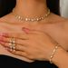 Women’s Jewelry Set Fashion Temperament Black Crystal Necklace Female Niche High End Design Clavicle Chain Trendy Temperament Short Neck Necklace_ipsvogv.com
