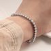 Hip Hop Full Diamond 3A Zircon Tennis Chain Men's Single Row Bracelet Trendy Jewelry_ipsvogv.com