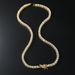 Hip-hop Geometric Alloy Plating Inlay Zircon Men's Necklace_ipsvogv.com