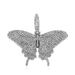 INS Style Bling Super Flash Alloy Full Diamond Butterfly Pendant High End Women's Necklace _ipsvogv.com