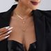 Fashion Metal Chain Disc Fringed Necklace, Hip Hop Multi-layered Star Necklace Woman_ipsvogv.com