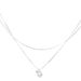Double Layered Freshwater Pearl Necklace, Simple And Gentle Style, Light Luxury Collarbone Chain Design, Instagram Style_ipsvogv.com