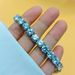 Hip Hop Round 8mm Multi-color Zircon Women's High Carbon Diamond Bracelet, Handmade Accessory_ipsvogv.com
