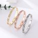 Three Row Diamond Star Bracelet For Women, Large Round Diamonds, Fully Inlaid Zircon Ring Bracelet, Rose Gold Hand Jewelry_ipsvogv.com