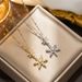 Six Star Pearl Necklace for Women: Minimalist Design, Light Luxury, Elegant Temperament, Cold Wind Collar Chain_ipsvogv.com