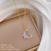 Colorful 【 】 Moon Fashion Light Luxury Temperament Gorgeous Full Diamond Necklace Women's Versatile Clavicle Chain 【 】_ipsvogv.com