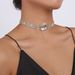 N10457 Light Luxury Claw Chain Personalized Neck Bundle Multi layer Full Diamond Necklace Banquet Party Necklaces_ipsvogv.com