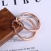 Longrui Exaggerated Earrings Fashion Simple Gold Earrings Large Round Earrings Exquisite Glossy Earrings Earrings_ipsvogv.com
