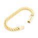 Trendy Titanium Men's Accessories Stainless Steel Square Buckle Braided Reversible Chain Hip Hop Bracelet Jewelry_ipsvogv.com