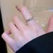 Wrapped Micro Inlaid Zircon For Female Niche, Light Luxury Design, Index Finger Ring, Versatile Temperament, 2025 New_ipsvogv.com