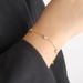 Women's Jewelry Set Fashion Niche Design Diamond Necklace Bracelet Stainless Steel Simple Thin Chain Clavicle Chain Light Luxury High End Bracelet_ipsvogv.com