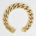 Men's Jewelry Gold Diamond Cuban Bracelet Jewelry Hip Hop Trend Brand Full Diamond Bracelet Stainless Steel_ipsvogv.com