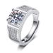 live streaming hot sale temperament accessories men's full diamond fashion ring open mouth big men's ring jewelry_ipsvogv.com