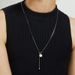 Fashion Pearl Women Necklace Light Niche All-match Round Gold-plated INS Style Long Snake Bone Chain_ipsvogv.com