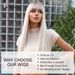 hot selling La Sylphide Ombe Gey Wig Cosplay Woman Long Staight with Bangs Synthetic Paty Wigs High Quality HIgh Tempeatue_ipsvogv.com