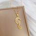【 Titanium Steel 】 Small Seahorse Animal Light Luxury Temperament Gorgeous Full Diamond Necklace Women's Versatile_ipsvogv.com