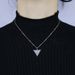 New Triangle Eye Necklace Fashion Ins Ladies Necklace Accessories_ipsvogv.com