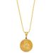 Body 【 Full Titanium Steel 】 Circular Small Snake Personality Extremely Simple Wind Furnace Real Gold Necklace Female 【 】_ipsvogv.com