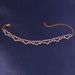 Jewelry Light Luxury Hollow Love Anklet Fashion Shiny Hole Rhinestone Anklet for Women_ipsvogv.com
