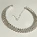 Bride Full Diamond Artificial Crystal Necklace Female Wedding Jewelry Super Flash Single And Double Layer Collar Necklace_ipsvogv.com