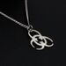 Biochemical Crisis Same Totem Pendant For Men And Women's Trendy INS Street Punk Stainless Steel Hip Hop Necklace_ipsvogv.com