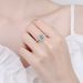 Pigeon Egg Moissanite Ring, And Pure Silver Oval Bag, Hand That Does Not Fade, Jewelry Accessories_ipsvogv.com