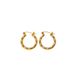 Women’s Jewelry Set Fashion INS Style New Stainless Steel Gold Plated Earrings Geometric Irregular Personality Exaggerated Large Earrings_ipsvogv.com