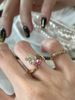 Water Droplet Shaped Zircon With Super Sparkling Fashion, High Aesthetic Value, Cool Atmosphere. The Index Finger Ring_ipsvogv.com