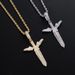 Unisex Necklace 21savage Same Style Pendant Hip Hop Trendy Angel Sword Hip Hop Necklace For Men_ipsvogv.com