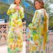 Women's Clothing new printed holiday long sleeved two piece suit INS loose casual trousers suit _ipsvogv.com