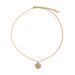 eight pointed star shell pendant necklace personality simple pendant jewelry female stainless steel_ipsvogv.com