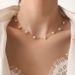 French Light Luxury Pearl Necklace For Women With Unique Design Sense Full Of Sky Star Collar Chain New Trendy Instagram_ipsvogv.com