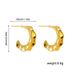 Women’s Jewelry Set Fashion Style Fashion Design Temperament Light Luxury Vacuum Plating High End Cold Style Simple Thread Earrings_ipsvogv.com