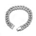 Minimalist Fashion Full Diamond Cuban INS Style Hip-Hop Trendy Personality Unisex Titanium Steel Bracelet_ipsvogv.com