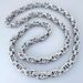 Heavy Men's 10mm width Stainless Steel Original Color no Buckle Solid Chain Necklace Very Long 47~59 inch_ipsvogv.com
