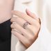 New Japanese And Korean Light Luxury Style Personalized Index Finger Colorful Treasure Female Trendy Internet Celebrity_ipsvogv.com