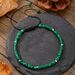Hot Selling Women's Handmade Beads Convergent Bohemian Turquoise Imperial Stone Flat Beads Braided Couple Bracelet_ipsvogv.com