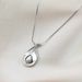 Full Body S Pure Silver Austrian Crystal Women's Necklace Pendant_ipsvogv.com