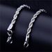 Cuban Chain Titanium Steel Bracelet For Men & Women - Hypoallergenic Twisted Hip Hop Jewelry_ipsvogv.com