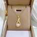 【 Titanium Steel 】 Necklace Earring Light Luxury Full Diamond Pearl Trust Dove Personalized Temperament Banquet Earrings_ipsvogv.com