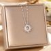 Dynamic Sun God Pendant, Titanium Steel Necklace, Versatile And Niche Dign For Women, Instagram Style Trendy_ipsvogv.com