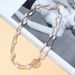 European And American Niche Cross Border Jewelry Retro Internet Celebrity Style Special Shaped Pearl Alloy Flower Necklace Female 21040_ipsvogv.com