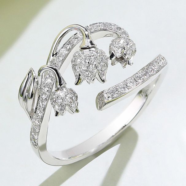 Cao Shi's New Rose Bud 3D Open With Light Luxury, Exquisite And Beautiful Design, Adjustable Precision Design Ring_ipsvogv.com