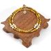 3 Cm Yellow Amber Zircon Shell Jute Natural Stone Bracelet Necklace Niche Ins Maillard Style_ipsvogv.com