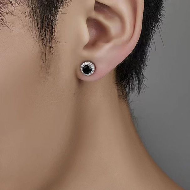 Magnetic earrings for men's trendy ear clips without ear holes for women's magnetic suction earrings_ipsvogv.com