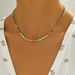 Wind necklace, female personality, Bohemian creative design string, colorful crystal beads, long necklace accessories_ipsvogv.com