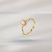 Women’s Jewelry Set Fashion Simple High End Light Luxury Temperament Women's Ring Stainless Steel Open Ring_ipsvogv.com