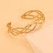 Gold Plated Mother-of-Pearl Open Bracelet Elegant Fashionable Light Luxury High-End Sense Jewelry_ipsvogv.com