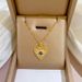 Steel 【 Titanium 】 Light Luxury Style Devil's Eye Micro Inlaid True Gold Necklace For Female Transporter Instagram 【 】_ipsvogv.com