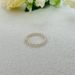 Rice Pearl Ring, Shell Bead, Niche Fashion OL, Light Luxury Transit, Gold Bead Handmade Gift, Finger Ring_ipsvogv.com